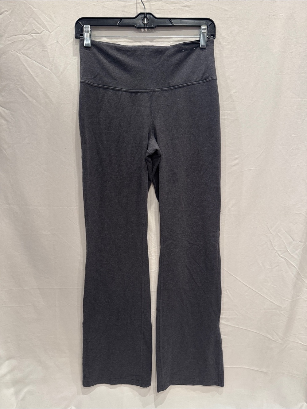 Xersion Dark Gray Flared Bootcut Yoga Leggings M Cotton Stretch